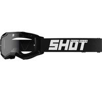 Shot Occhiali da Off-road Assault 2.0 Solid Enduro Nero Lente Trasparente CAT0