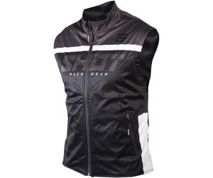 Shot Bodywarmer Lite 2.0 Motocross Vest, Bianco/nero, Taglia S