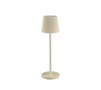LAMPADA DA TAVOLO LED RICARICABILE IP58 COLORE AVORIO MOD. EMMA