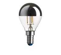 Shot Botlighting Lampadina led E14 4,5W 400LM Filamento con calotta cromata - Bianco caldo 2700K