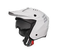 SHOT, Caschi moto MX JUMP solid white glossy, M