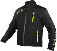 Shot Climatic Giacca Motocross, nero/giallo neon, Taglia S