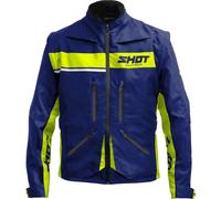 SHOT SHOT - Giacca Contact Assault 2.0 Blue / Neon Giallo S
