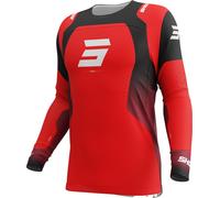 Maglia da motocross Shot Contact Ionyx rossa XL
