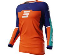 Shot Contact Iron Long Sleeve Jersey Arancione M Uomo