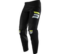 Shot Contact Loom Pantaloni motocross, nero/giallo, Taglia 30