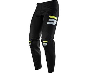 Shot Contact Loom Pantaloni motocross, nero/giallo, Taglia 30