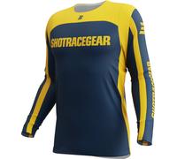 Shot Race Gear Contact Mythic Long Sleeve Jersey Blu 2XL Uomo