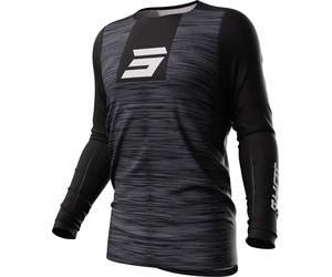Shot Contact Skill Maglia Motocross, nero/grigio scuro, Taglia XL