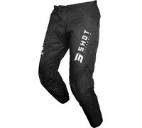 Shot Contact Zip 2.0 Pantaloni motocross, nero, Taglia 28