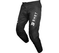 Shot Contact Zip 2.0 Pantaloni motocross, nero, taglia 28 per maschi