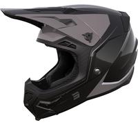 Shot Core Comp Casco Motocross, nero opaco/grigio, Taglia L (59/60)