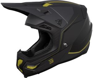 Shot Core Comp Casco Motocross, nero-oro, taglia S per maschi