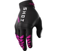 Shot Core Guanti motocross, nero-rosa, taglia XL per maschi