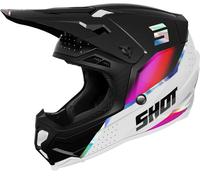 §Casco Cross Shot Core Honor Olografico Perlato§