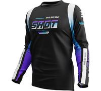Shot Devo Block Long Sleeve Jersey Nero L Uomo