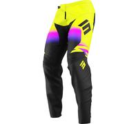 Shot Devo X-Trem Pantaloni da motocross, nero-giallo, taglia 32 per maschi