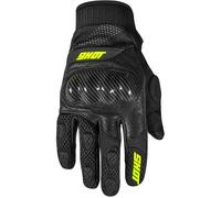 Shot Divers Stunter Race Guanti da motocross, Giallo neon, Taglia 8