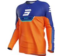 Shot Draw Daytona Long Sleeve Jersey Arancione,Blu 10-11 Years Bambini