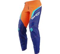 Shot Draw Daytona Off-road Pants Blu 10-11 Years Bambini