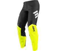Shot Draw Instinct Pantaloni da motocross, nero/giallo, Taglia 30