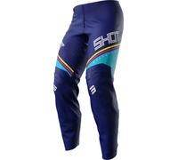 Shot Draw Kid Indy Pantaloni da motocross, blu, Taglia 42