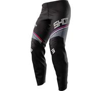 Shot Draw Kid Indy Pantaloni da motocross, nero, taglia 42