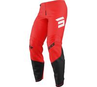 Shot Draw Private Pantaloni da motocross, rosso, Taglia 28
