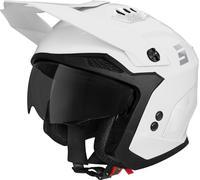 Shot Drop Casco da enduro, Bianco, Taglia S (55/56)