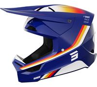 Shot Furious Aim Casco da motocross, bianco-rosso-blu, taglia L per maschi