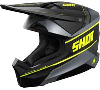 Casco Cross Shot Furious Giallo Neon OpacoL Giallo Neon Opaco