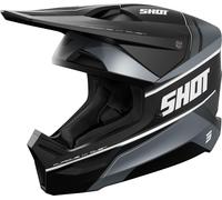 Shot Furious Dust Mips Casco da motocross, nero, taglia L per maschi