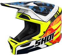 Shot Furious Flash Junior Junior Off-road Helmet Giallo S Bambini