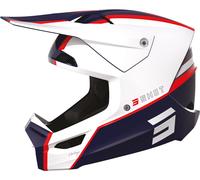 Shot Furious Heritage Casco Motocross, bianco-rosso-blu, taglia XL per maschi