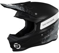 Shot Furious Roll Casco motocross, nero/grigio, Taglia XL (61/62)