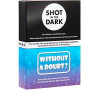 Shot in the Dark & Without a Doubt Quiz Game Combo Pack | Gioco di carte per 2+ giocatori dai 12 anni in su | Ideale per serate di giochi per adulti, feste, riunioni di famiglia e regali