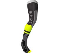 Shot Interceptor 2.0 Calze Motocross, nero-grigio-giallo, taglia 46 47 48 49 50 per maschi