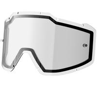 Shot Iris 2.0 / Assault 2.0 Antifog Double Lente di ricambio trasparente, Libero, Taglia unica