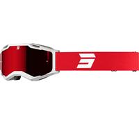 §Maschera Cross Shot Iris 2.0 Tech Bianco-Rosso§