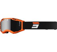 Shot Iris 2.0 Tech Occhiali da motocross, nero-arancione per maschi