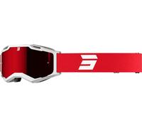 §Maschera Cross Shot Iris 2.0 Tech Bianco-Rosso§
