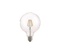 SHOT LAMPADINA FILAMENTO LED GLOBO Ø125mm 7W=60W E27 806lm LUCE CALDA 2700K VETRO TRASPARENTE