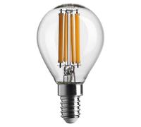 SHOT Lampadina LED dimmerabile E14 - 4,5 W - 470 lm - 2700 K bianco caldo - forma sferica - filamento