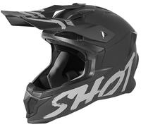 Shot Lite Solid Casco Motocross, nero opaco, Taglia XXL (63/64)