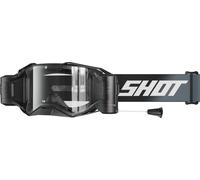 Shot Lite Solid Roll-Off Occhiali da motocross, nero per maschi