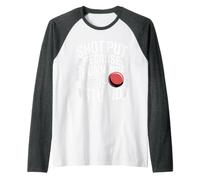 Shot Put Because Running Is Stupid - Maglia con Maniche Raglan
