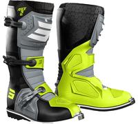 Shot Race 2 Stivali motocross, grigio/giallo, Taglia 43
