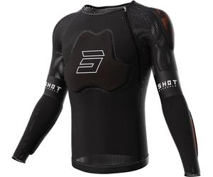 Shot Race D3O Camicia di protezione, nero, Taglia XXL