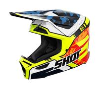 Shot Race Gear Casco Fuoristrada Furious Flash