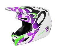 Shot Speed Ghost Casco da motocross, porpora, taglia L per maschi
